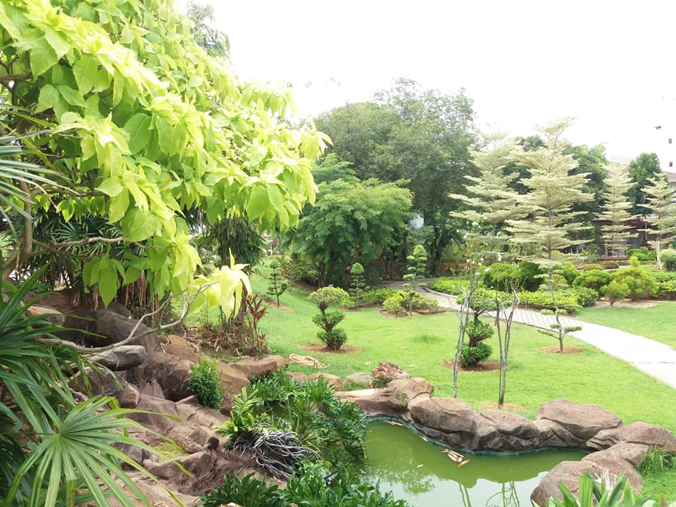 Melaka Sultanate Palace Museum garden