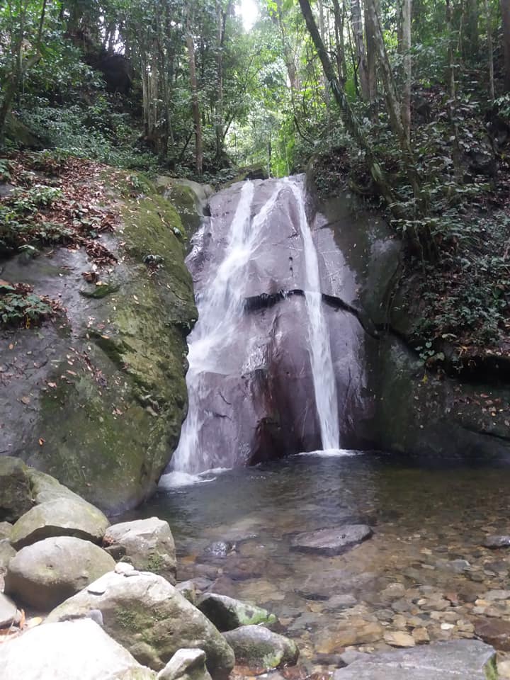 Waterfall at Poring Hot Spring
