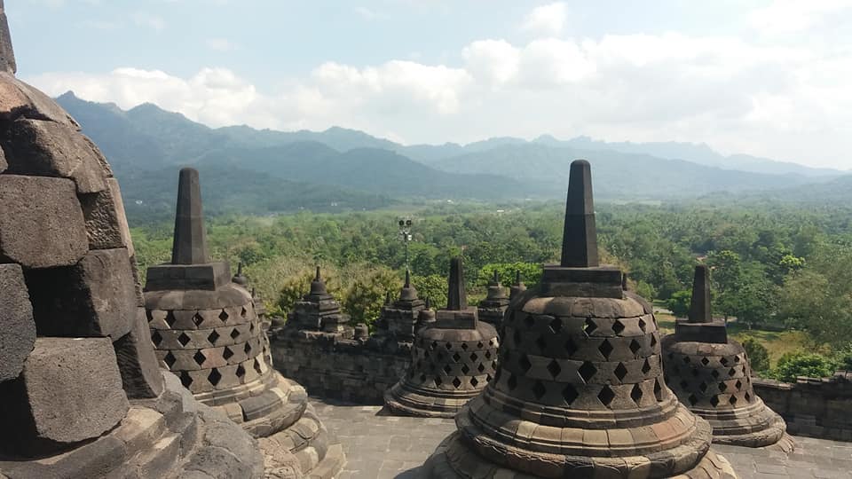 Borbudur Temple views
