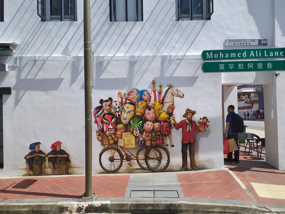 Chinatown street art, Singapore