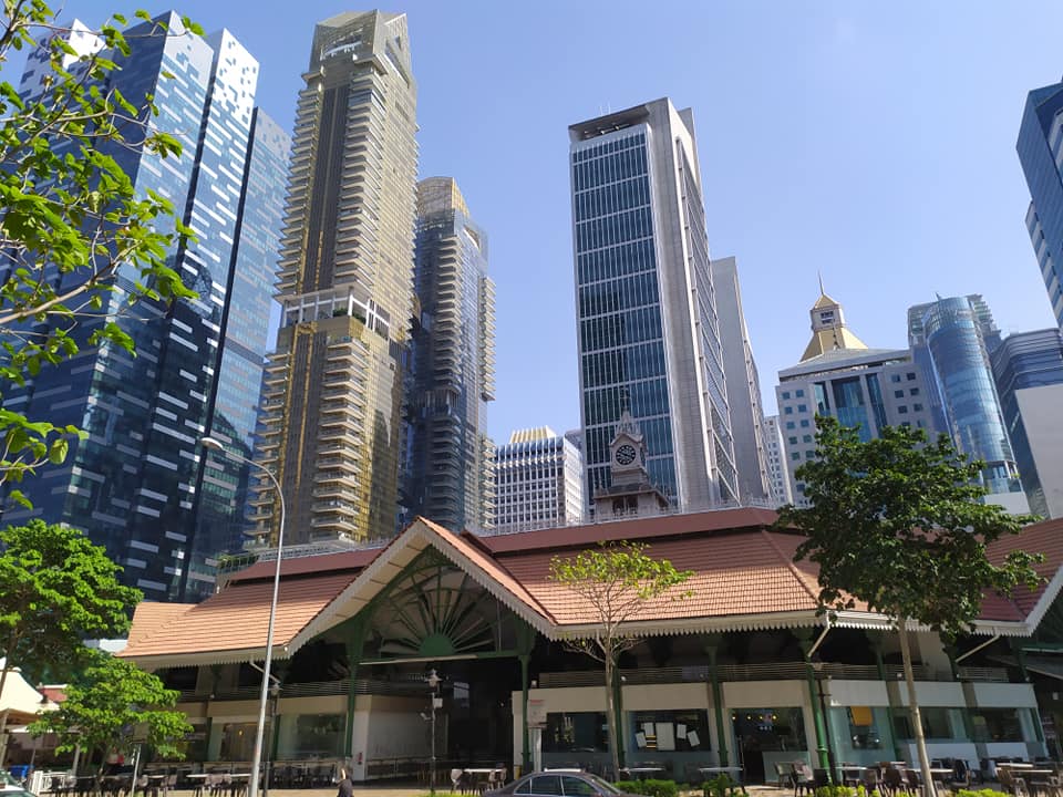 Lau Pa Sat hawker centre, Singapore