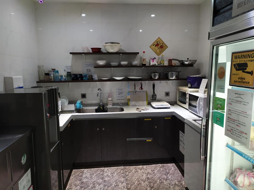 Space Inn kitchen, Taipei