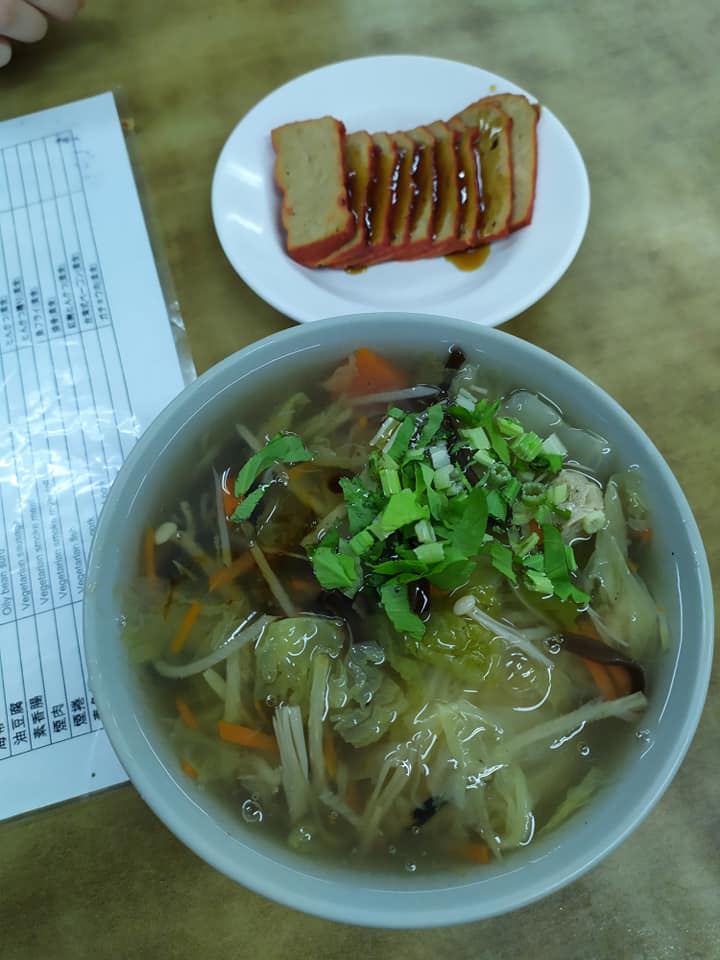 Veggie food in Taipei