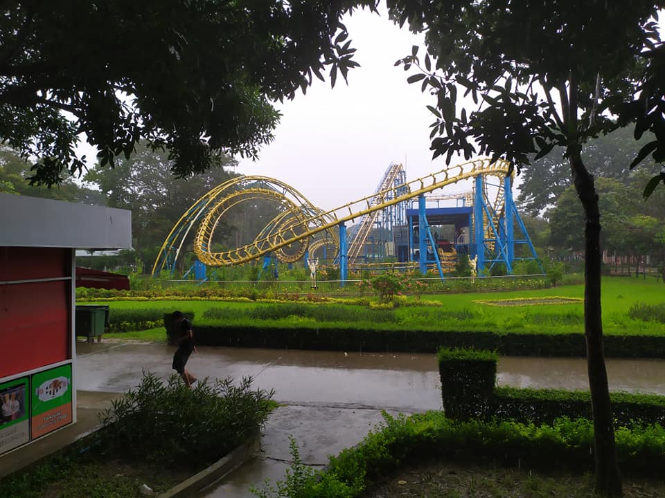 Raining in People's Park