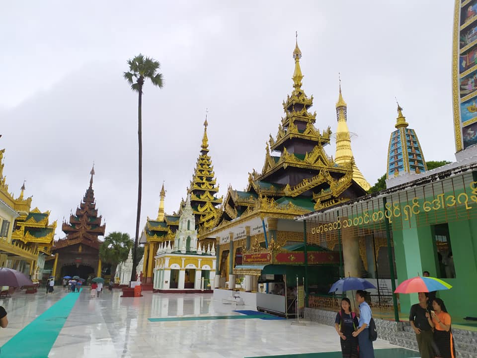 Shwedagon Pagoda complex