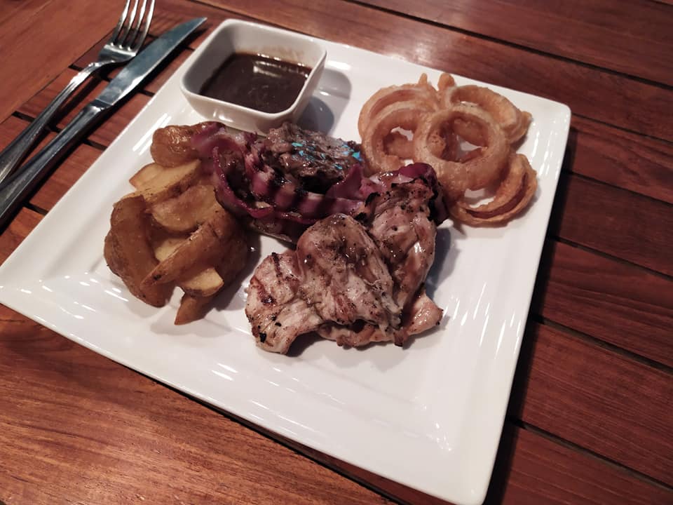 Mixed grill from Ned Kelly's