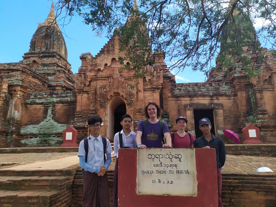 New friends in Bagan