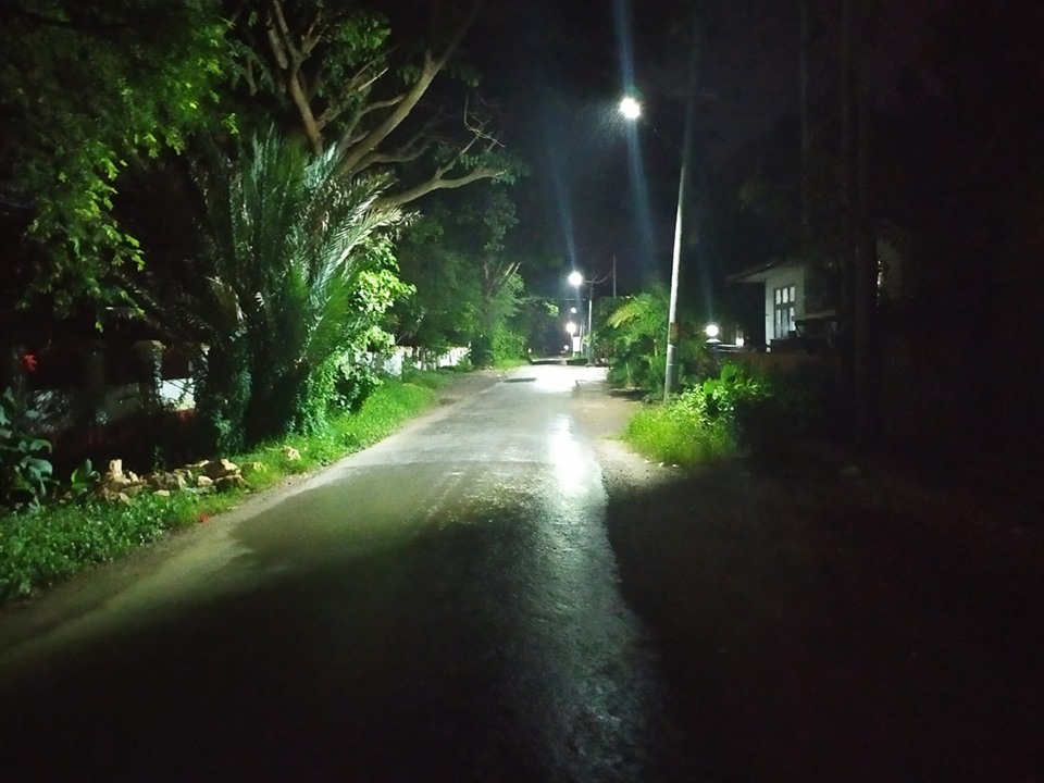 Nyaungshwe streets at night