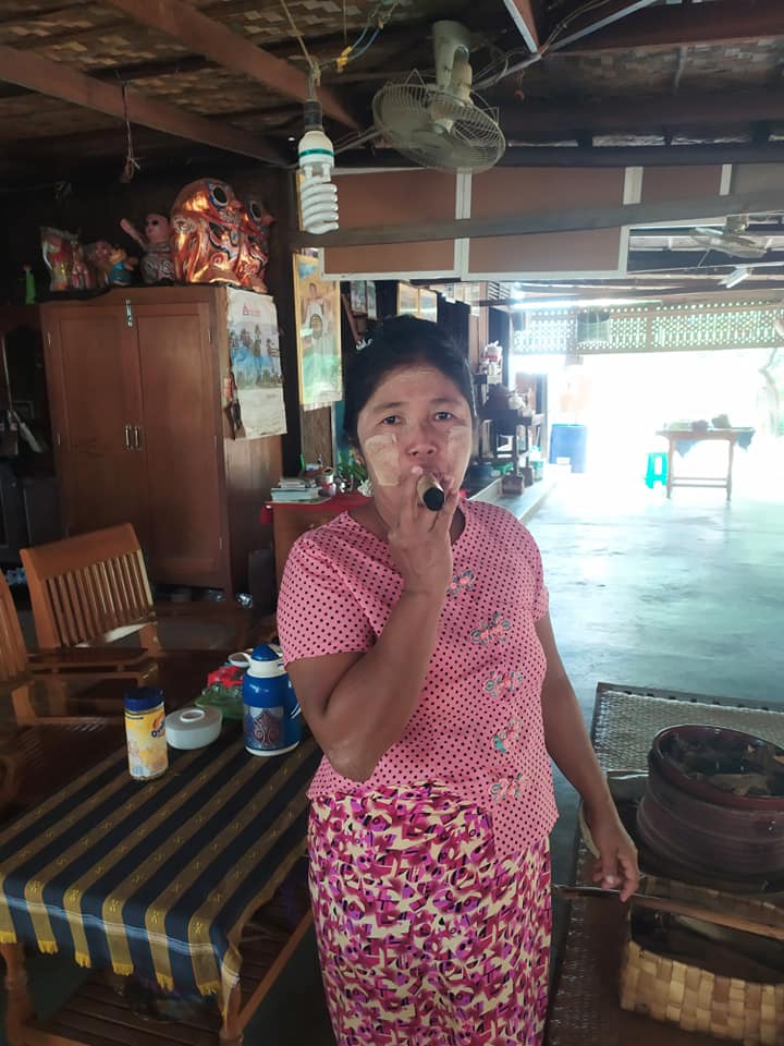 Traditional Burmese cigar