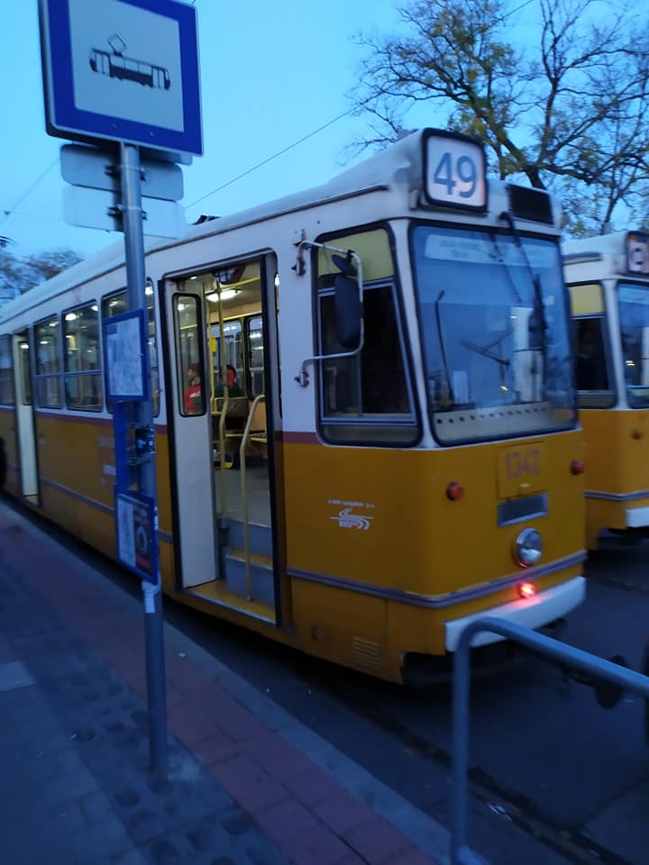 49 tram, Budapest