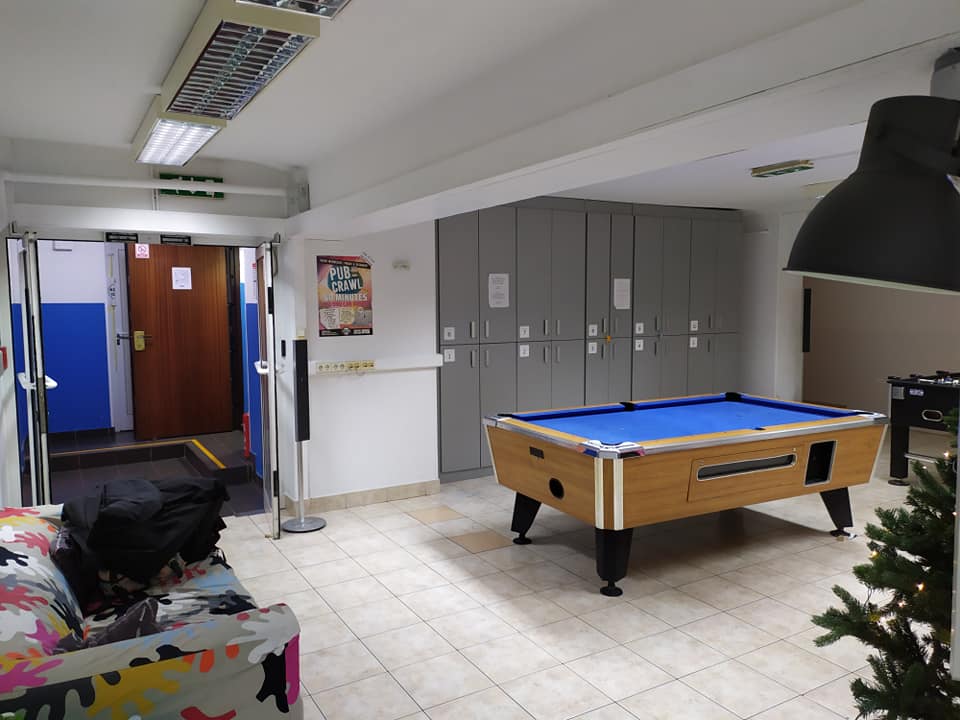 Hostel Bureau games area