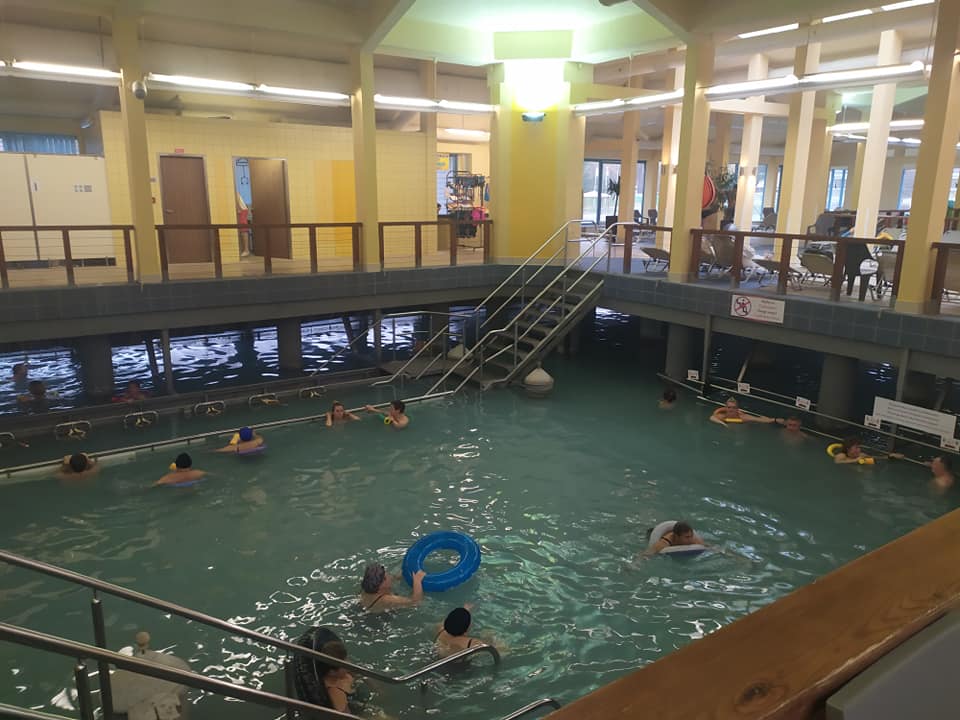 Lake Heviz indoor pools