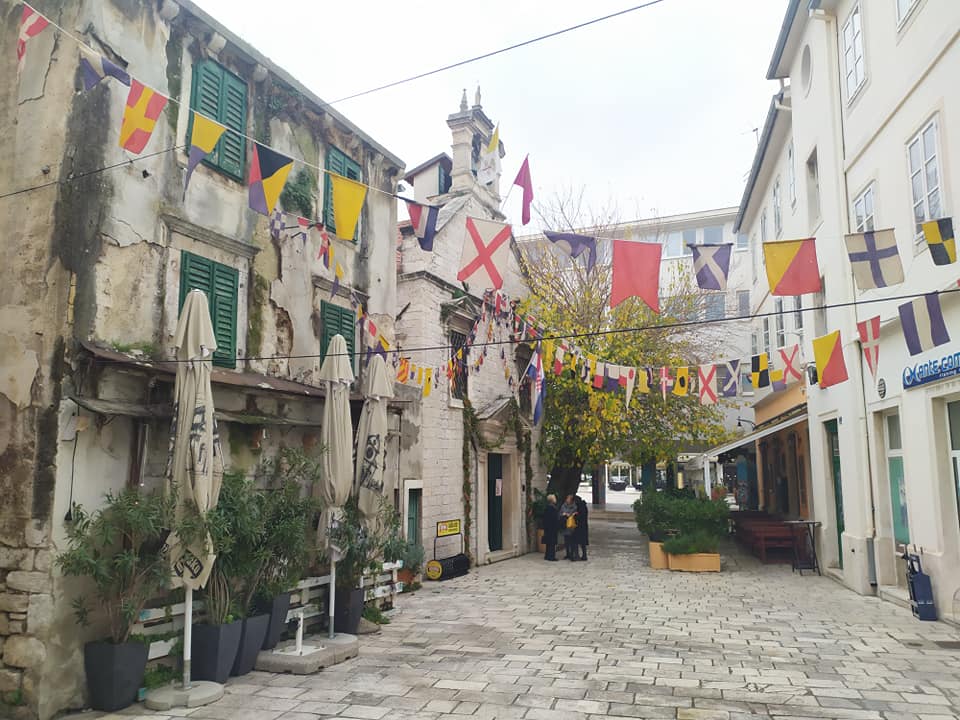Small square in Sibenik old town