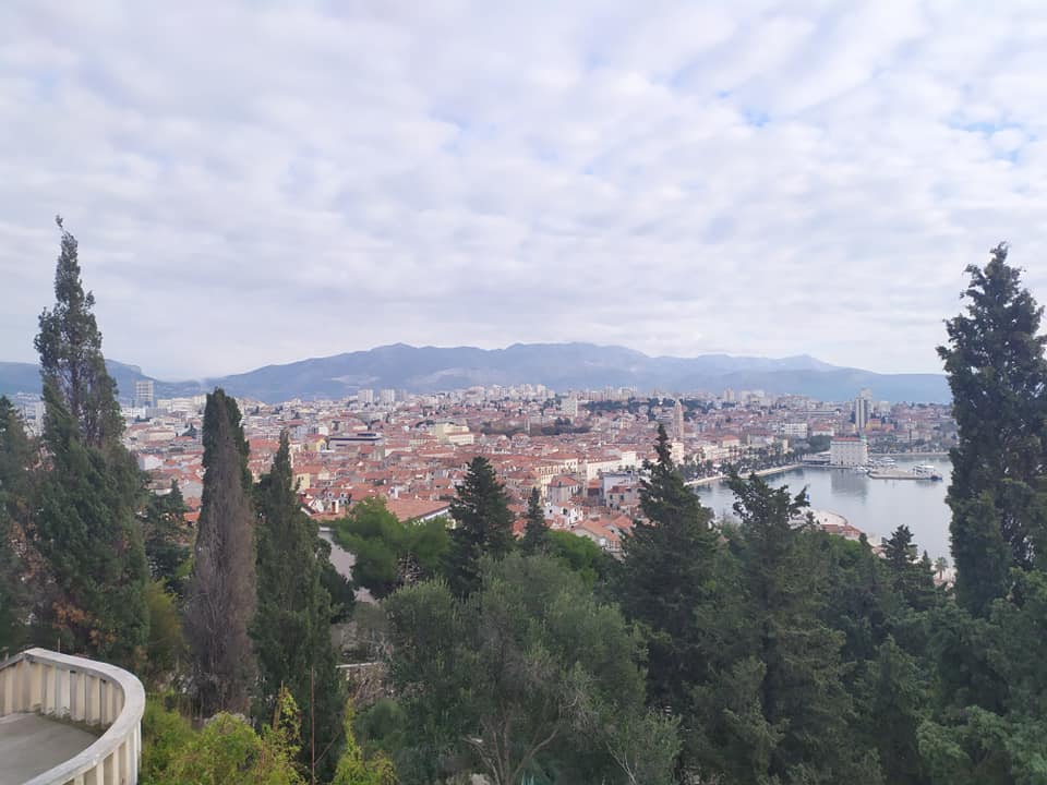 Views over Split from Vidilika