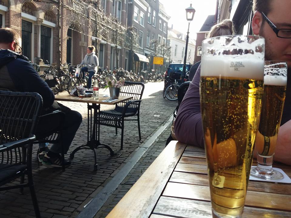 Afternoon beer in Haarlem