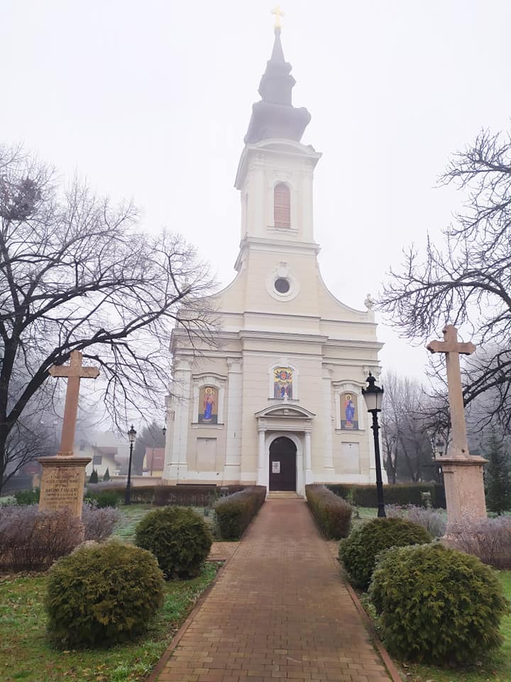 Front of Orthodox Church of the Ascension of Our Lord