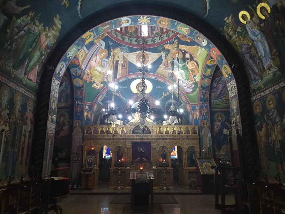 Inside Greek Orthodox Church
