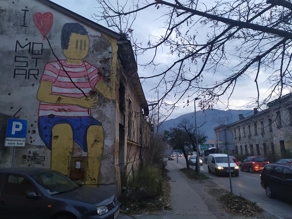 Mostar street art