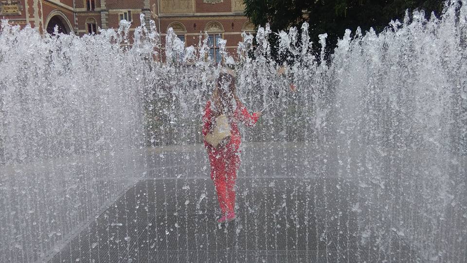 Rijksmuseum Garden fountain
