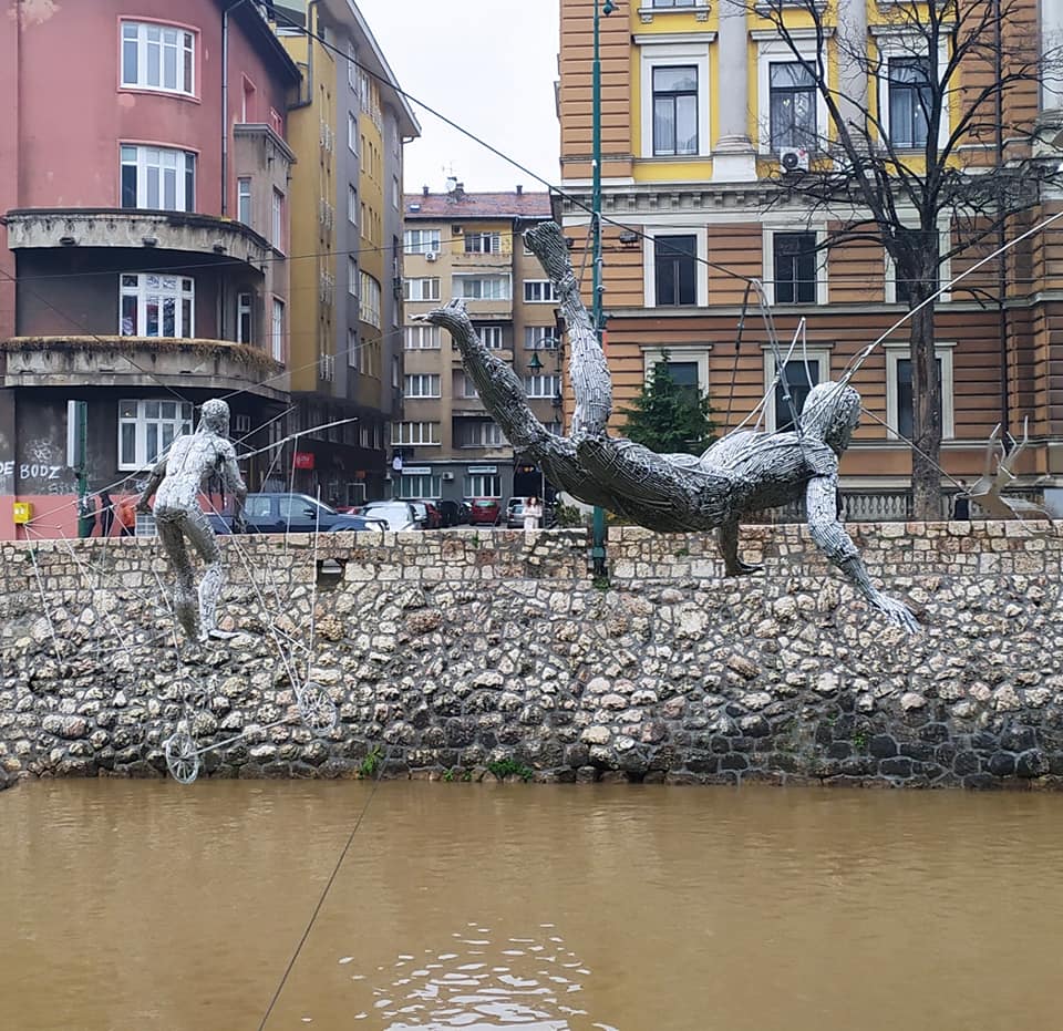 River sculptures