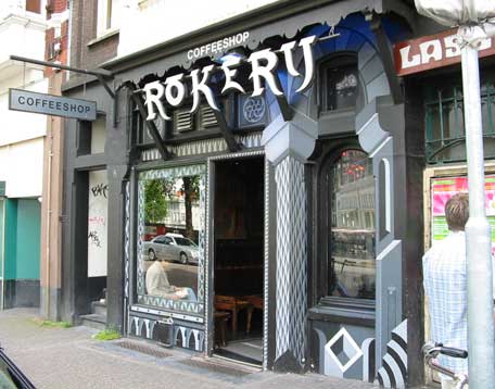 Rokerij coffeeshop Amsterdam