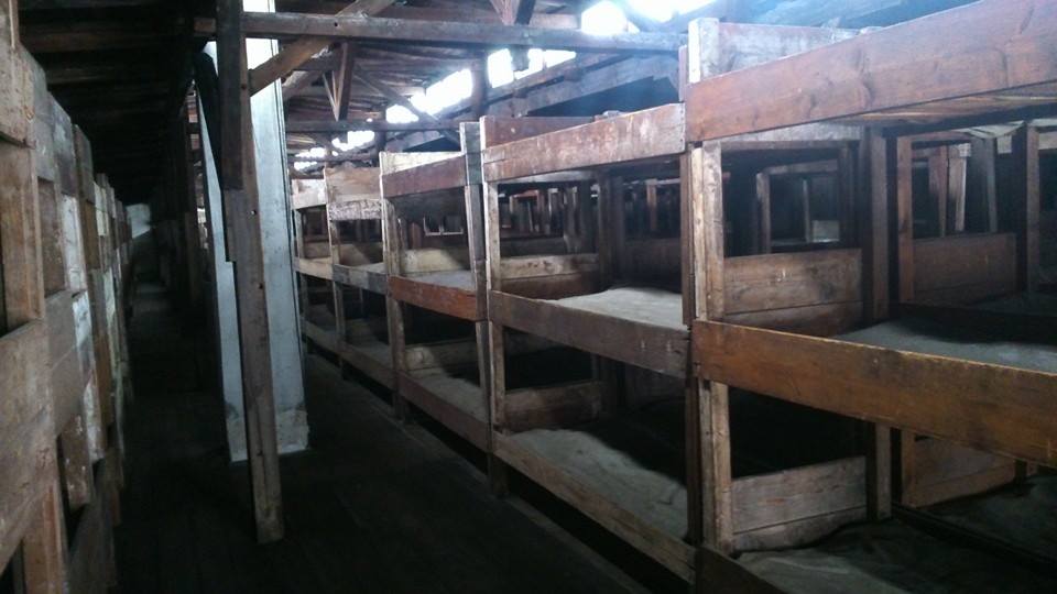 Inside barracks