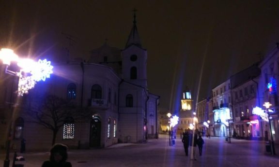 Lublin by night