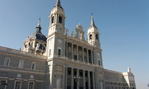 Other side of Almudena Cathedral