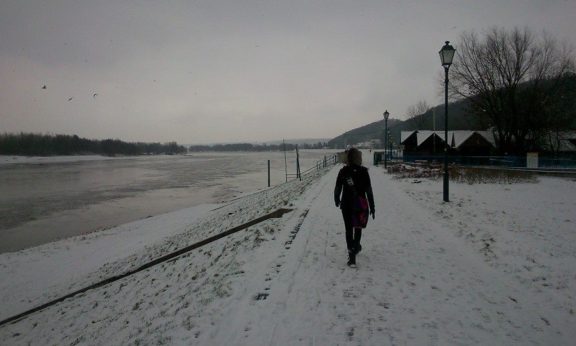 Walking along the Vistula